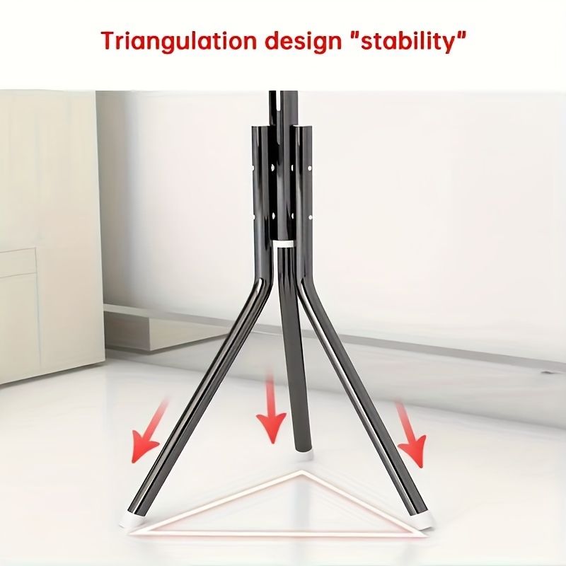 Jaza Keja 9 Hook Clothes Tree Simple Iron Coat Rack Coats Bags Scarves Household Hanger Storage Organizer Rack Portable Hat Clothes Stand