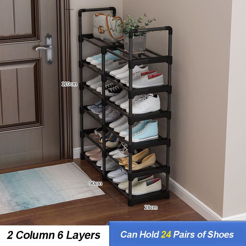 Jaza Keja Large Shoe Rack Multilayer Assembled Shelf Save Space Entrance Combination Shoe Cabinet Stand Holder Sneakers Organizer