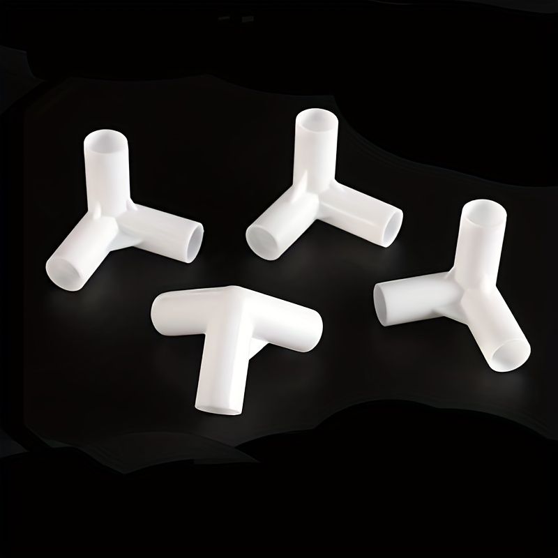 Portable Wardrobe Accessories Random Send PVC Pipe Fittings Joints Stainless Steel Pipe