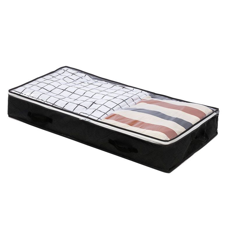 Jaza Keja 1PC 90L Under Bed Storage Containers Closet Organizers Storage Bins Foldable Underbed Storage Bags for Blankets, Towels, Comforter, Sweaters, Pillows, Linen Sheets, Wrapping Paper