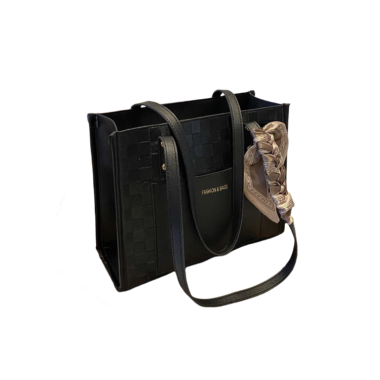 New Arrivals PU Leather Shoulder Bag with Zipper Closure, Stylish and Spacious Tote Bag for Women, No Washing Required