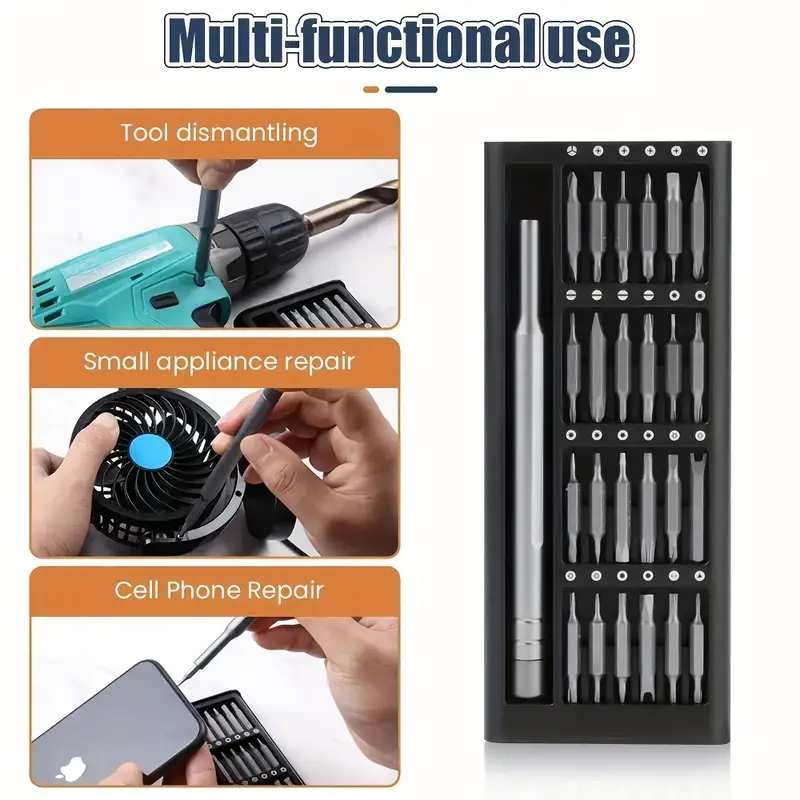New Arrivals 24 in 1 Precision Screwdriver Set Mini Screwdriver Set with Quality Multifunction Magnetic Driver Bit Set