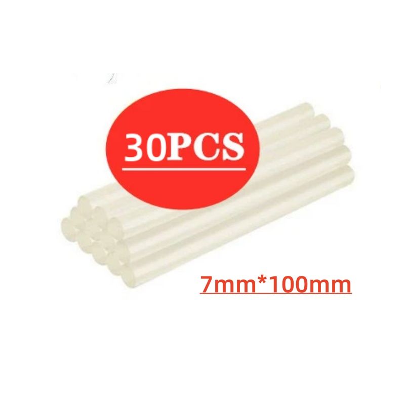 30PCS（7mm*100mm）Transparent Adhesive Stick
