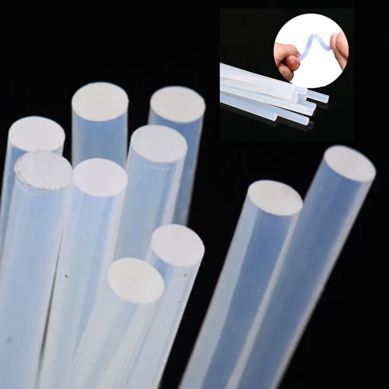 30PCS（7mm*100mm）Transparent Adhesive Stick