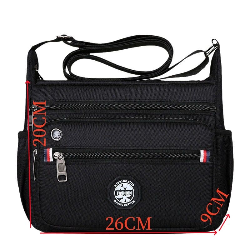 New Large Capacity Men's Shoulder Bag Men's Crossbody Bag Cross-Body Sling Bags