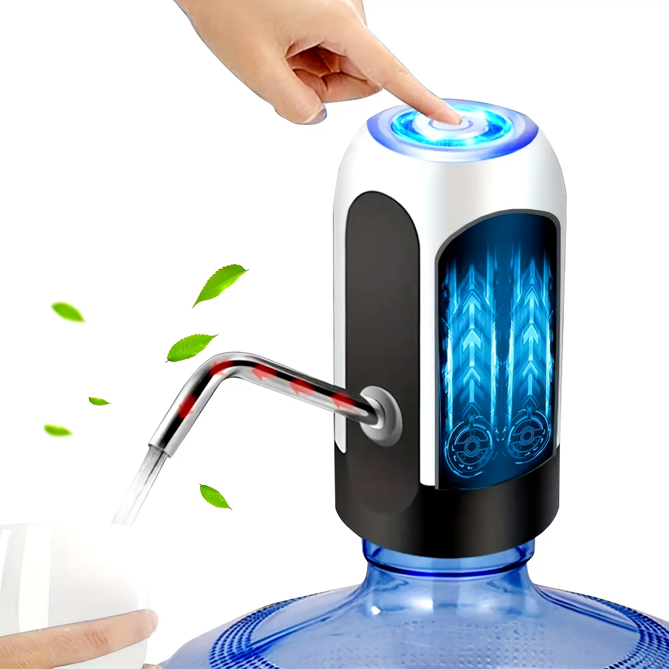 Portable USB Rechargeable Wireless Water Dispenser Electric Water Pump Drinking Water Bottle01