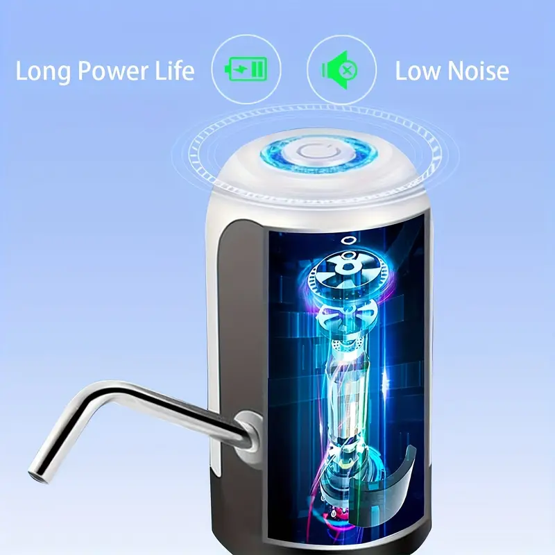Portable USB Rechargeable Wireless Water Dispenser Electric Water Pump Drinking Water Bottle01
