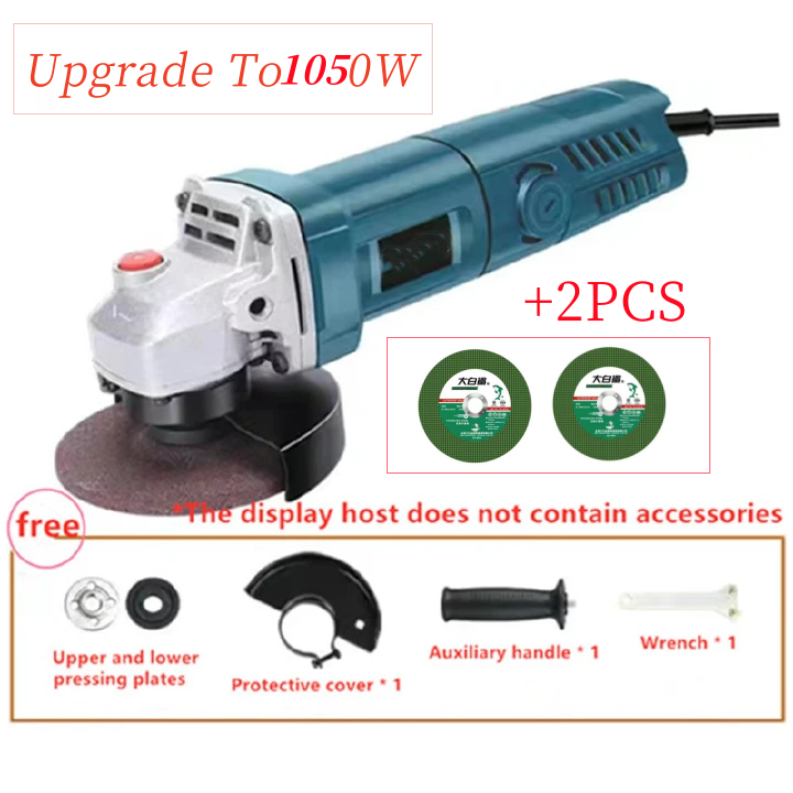 New Arrivals ​1050W 100 model 4-inch Household 4 Piece Set Angle Grinder Cutting Machine Engraving Machine Polishing Machine Sanding Machine