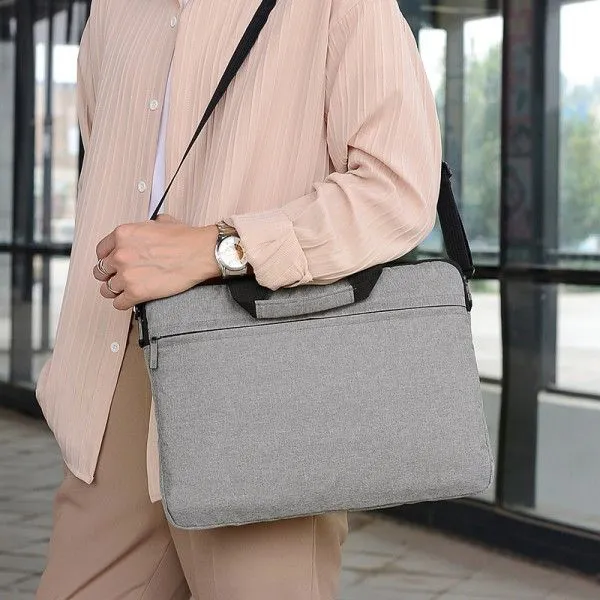 15.6 inches Men's Oxford Cloth Laptop Bag Lightweight Interior Business Crossbody Shoulder Bag Laptop Bags