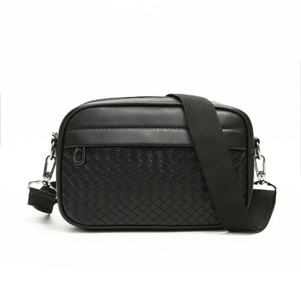 Men's Casual Plaid Personality Fashion Print Sports Crossbody Bag  Shoulder Bags