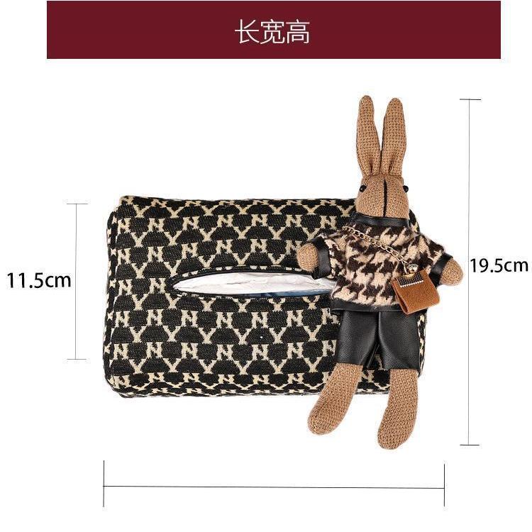 Car Tissue Box Creative Tissue Box Car Cute Living Room Fabric Hanging Tissue Box