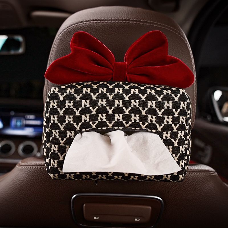 Car Tissue Box Creative Tissue Box Car Cute Living Room Fabric Hanging Tissue Box