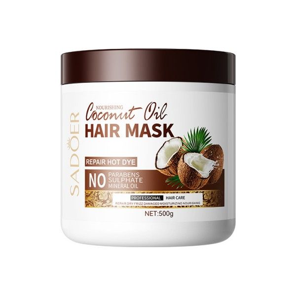 Coconut Hair Mask SADOER Improves Frizzy and Soft Large Volume Conditioner