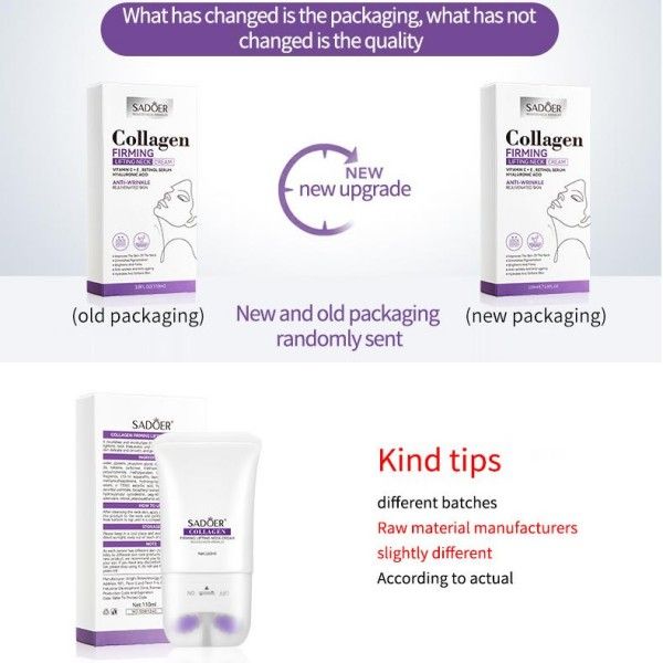 Collagen Firming And Lifting Neck Cream Neck Roller Cream