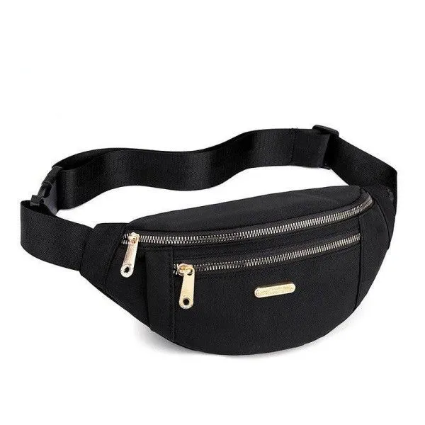Elegant Waist Bag For Women Casual Oxford Fabric Single-Shoulder Crossbody Bag