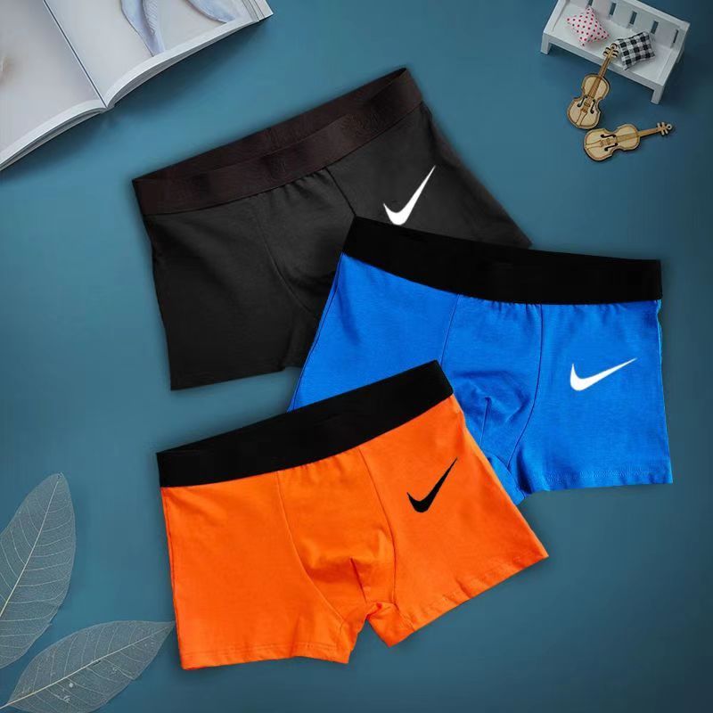 3-Piece Underwear Men Cotton Homme Brand Underpants Male boy Panties Breathbale Shorts Men clothes