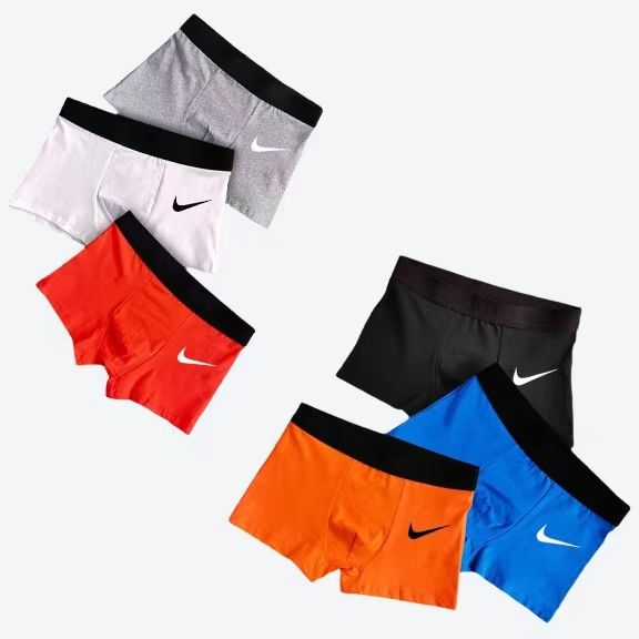 3-Piece Underwear Men Cotton Homme Brand Underpants Male boy Panties Breathbale Shorts Men clothes
