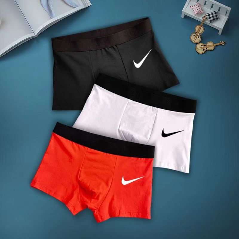 3-Piece Underwear Men Cotton Homme Brand Underpants Male boy Panties Breathbale Shorts Men clothes