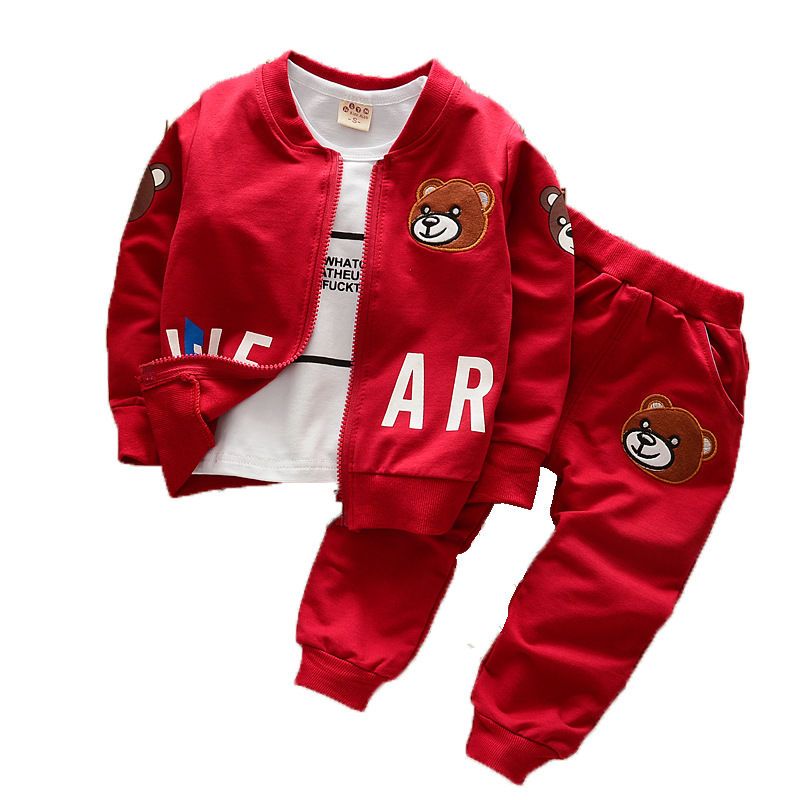 D-baby 0-5y Kids camouflage Hoodied Jacket+T Shirt+Pants 3 Pcs Children Sport Suits Boys Clothes Set