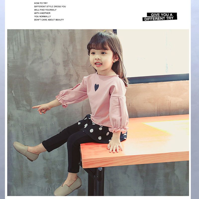 D-baby 0-4y Autumn Kids Hoodied Jacket+Pants 2 Pcs Children Sport Suits Girls Clothes Set