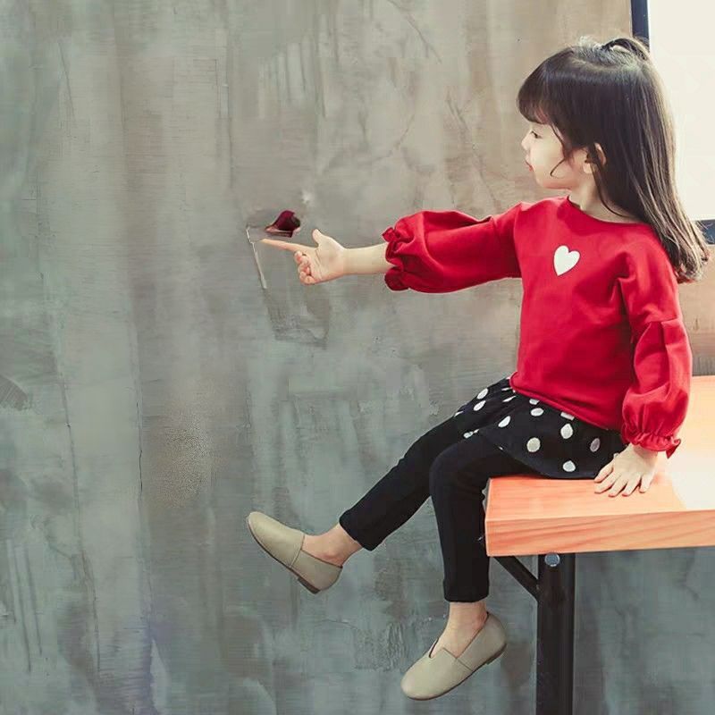 D-baby 0-4y Autumn Kids Hoodied Jacket+Pants 2 Pcs Children Sport Suits Girls Clothes Set