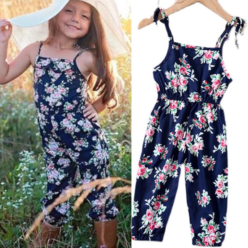 D-baby 1-6Y Baby Girl Clothes Toddler Kids wear Jumpsuit Summer Newborn Infant kids Clothes Maternity