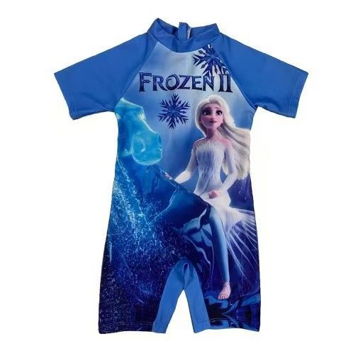 D-baby Girls Swimwear One Piece Princess Swim Clothes Girls Swimsuit