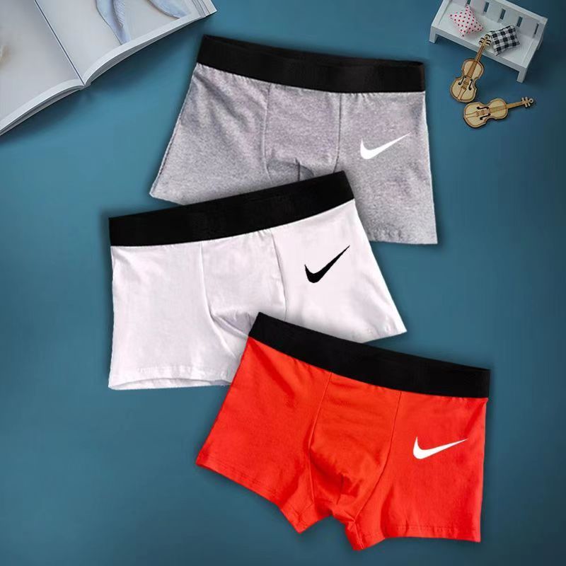 3-Piece Underwear Men Cotton Homme Brand Underpants Male boy Panties Breathbale Shorts Men clothes