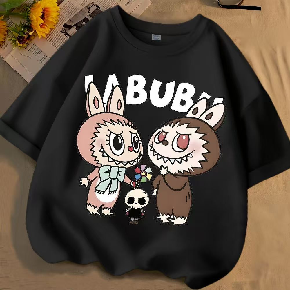 D-baby 1-8y Casual Kids Boys Girls Spider-man Printing Basic Style Daily Short Sleeve T-shirt Tops