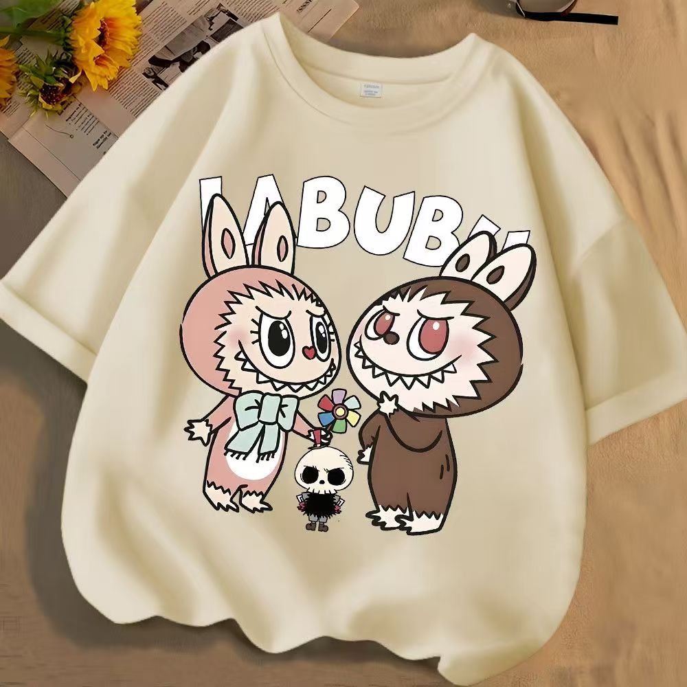 D-baby 1-8y Casual Kids Boys Girls Spider-man Printing Basic Style Daily Short Sleeve T-shirt Tops