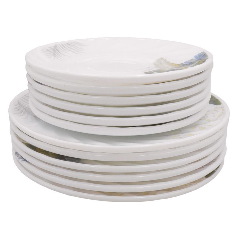 Sundabests 58pcs!dinner set plate &cup&bowl&soup bowl  GLASS CUP AND JUG SET HMD6725  NOODLE BOWL plate  Home  Kitchen  Dining room appliances(311012843)（311012844）