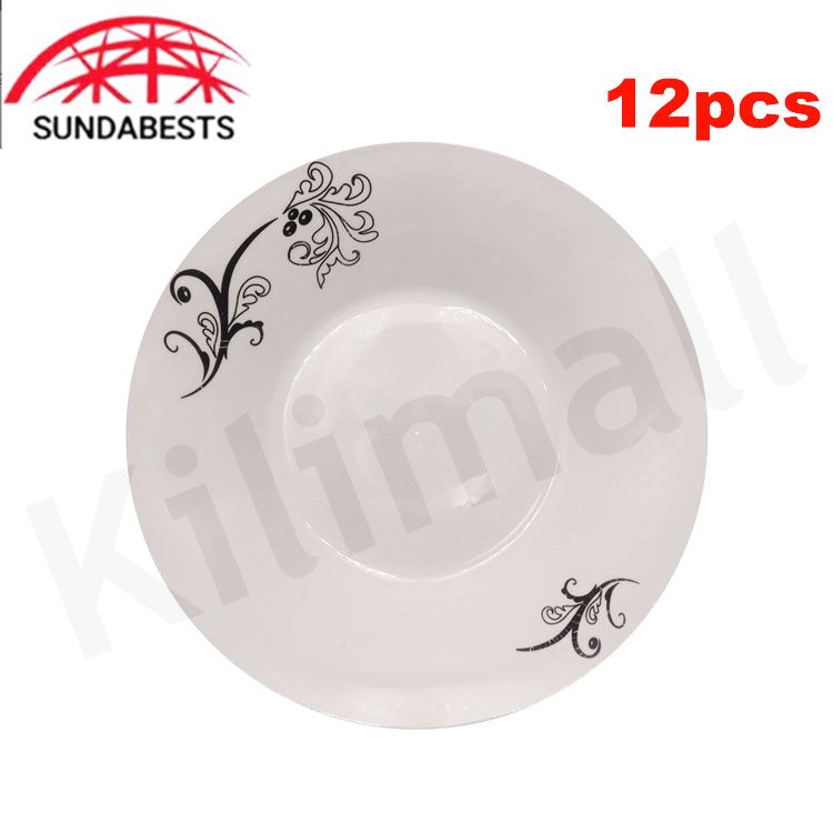 Sundabests High Quality 12 Piece 8 inch Classique Dinner Dish Plates 311011134(311011130)，311011131，