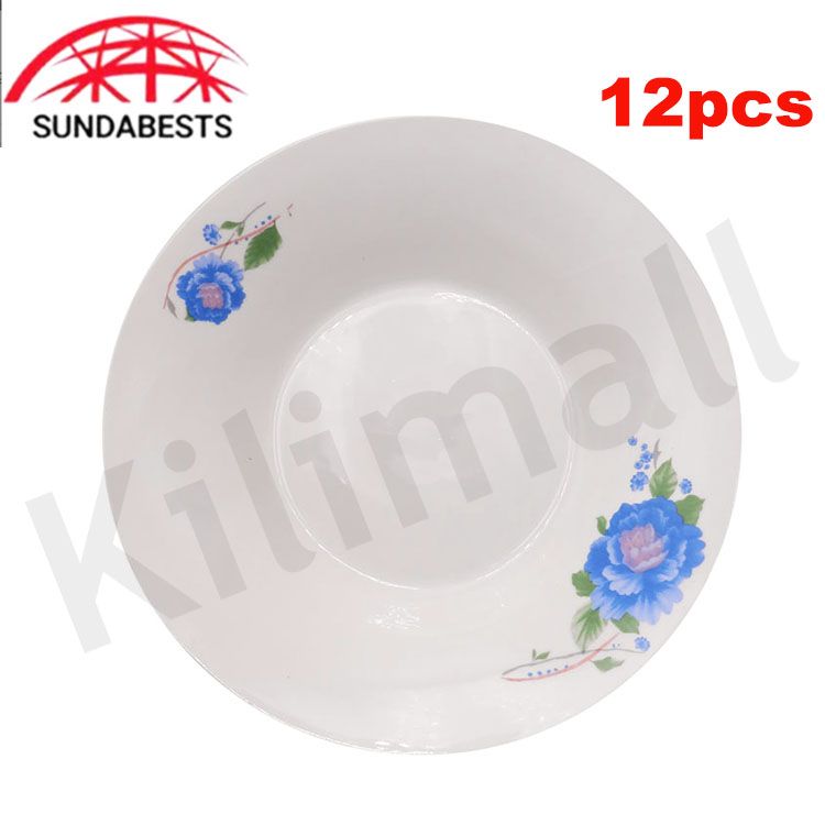 Sundabests High Quality 12 Piece 8 inch Classique Dinner Dish Plates 311011134(311011130)，311011131，