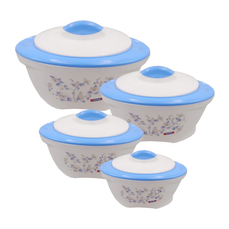 Sundabests 4pcs Lunch Box METAL Insulation FOOD CARRIER 0.6L+1L+2L+3L MIX colors Travel & To-Go Food Containers kitchen (341001504)