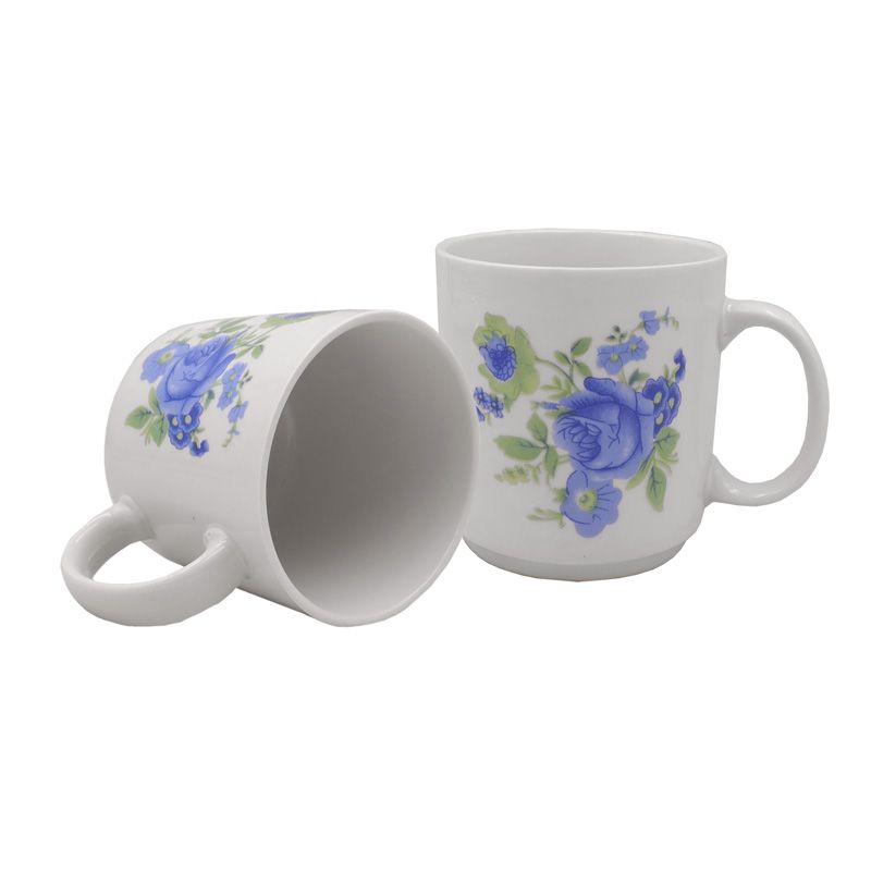 Sundabests 6pcs High Quality Tea Milk Coffee Ceramic Cups Mugs CERAMIC MUG Kitchen & Dining room appliances blue and white porcelain Special (311011382)