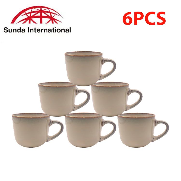 Sundabests 6pcs 80ml High Quality Tea Milk Coffee Ceramic Cups Mugs(311018480)