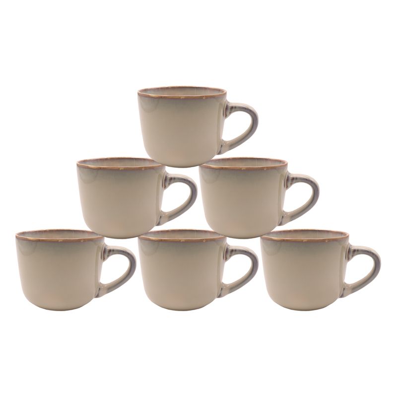 Sundabests 6pcs 80ml High Quality Tea Milk Coffee Ceramic Cups Mugs(311018480)