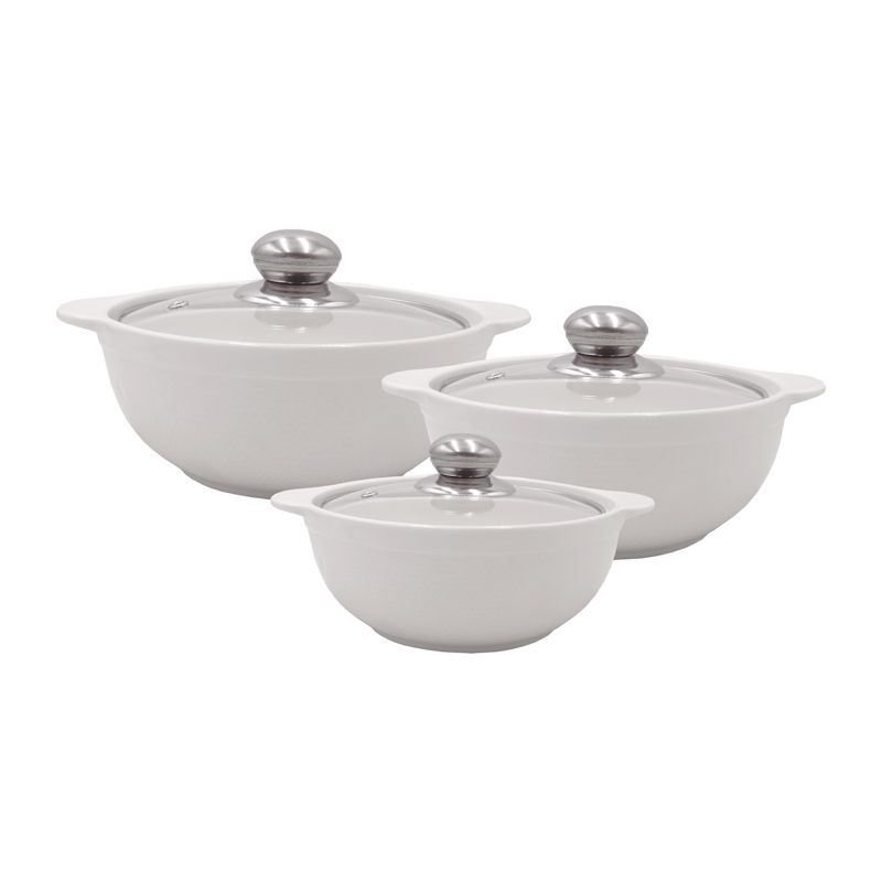 3pcs hot pot kitchen supplies high-end heat insulation function Sufuria  Hotpots Cookware Kitchen & Dining(311012833)