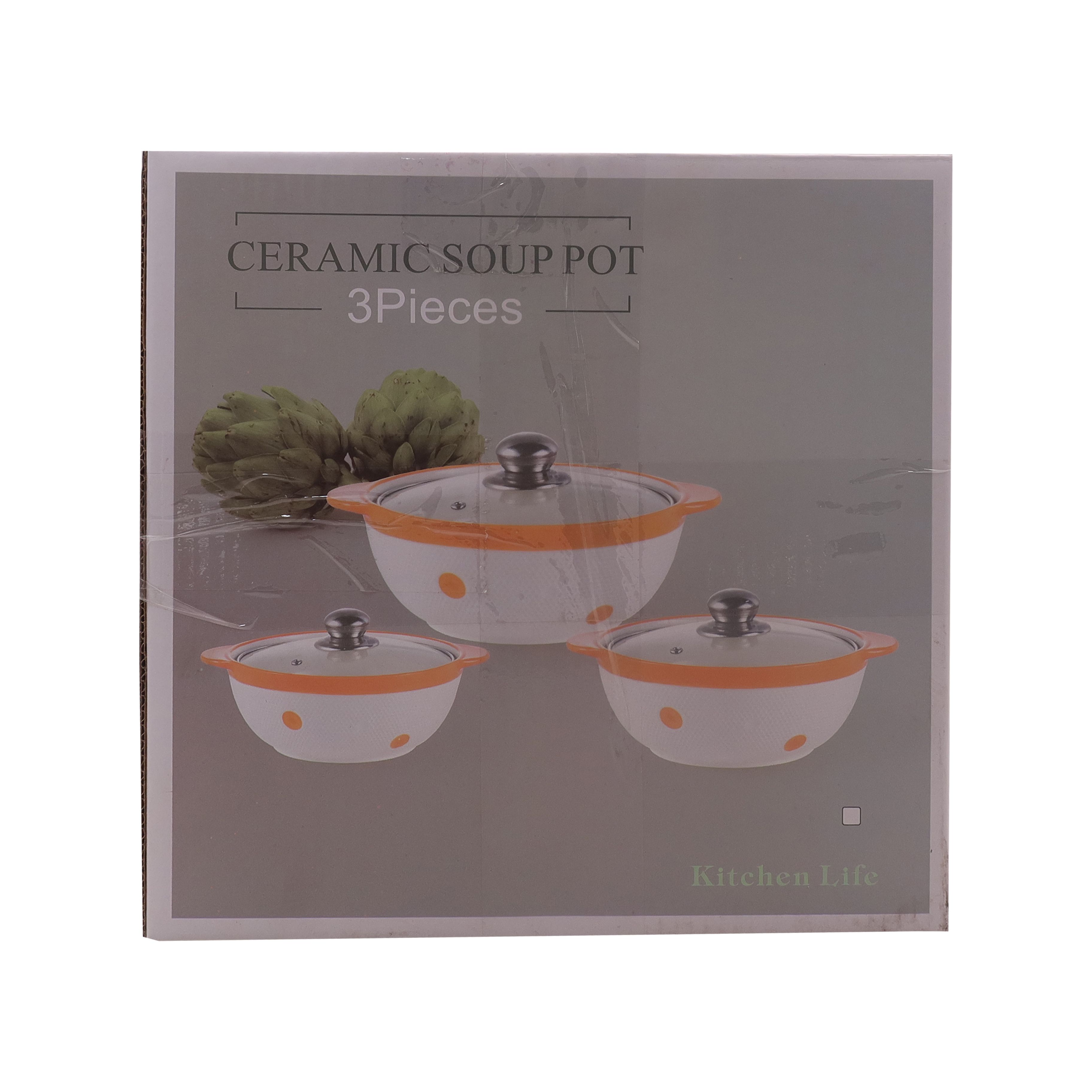 3pcs hot pot kitchen supplies high-end heat insulation function Sufuria  Hotpots Cookware Kitchen & Dining(311012833)