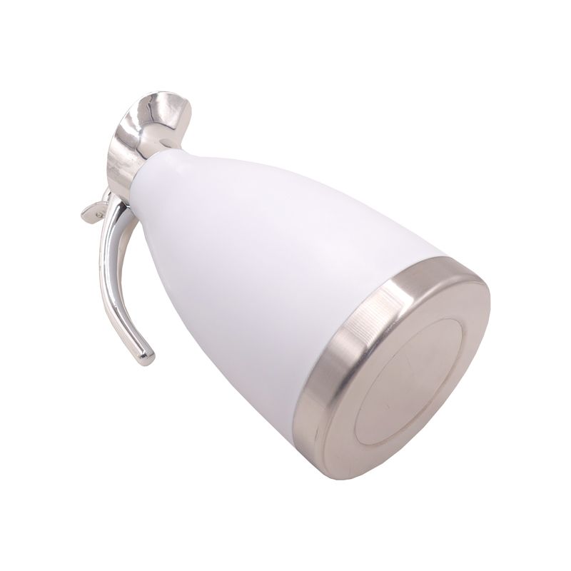 SUNDABESTS 2.0L Stainless Steel Vacuum Coffee Pot Vacuum Thermos Flask Kettle Silver 2L（341001482）