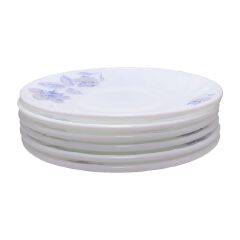 Sundabests 24 pcs Grey Dinner Set plates plate 24PCS Dinner Set  handpaint  （311016362）Plates