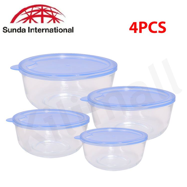 Sundabests 4pcs Lunch Box METAL Insulation FOOD CARRIER  MIX colors Travel & To-Go Food Containers kitchen (311005178)