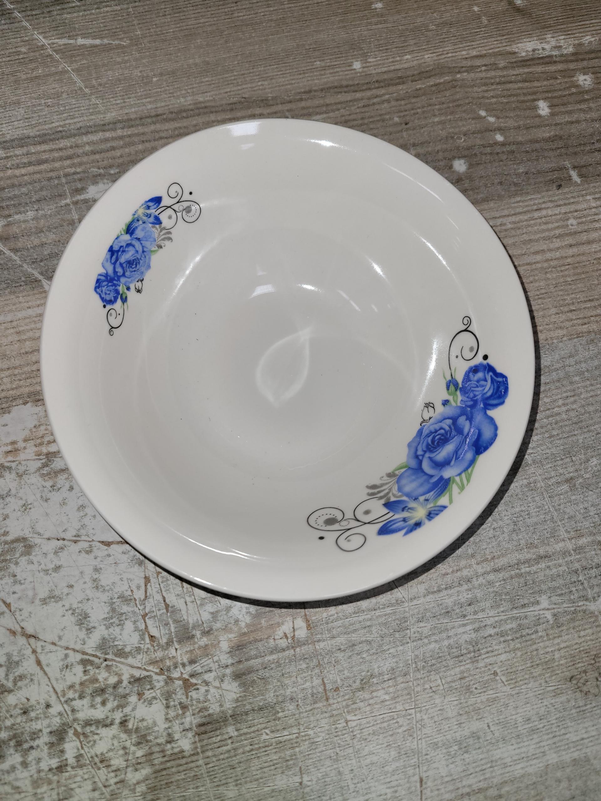 Sundabests High Quality 12 Piece 7 inch Classique Dinner Dish Plates(311011123)（311011127）
