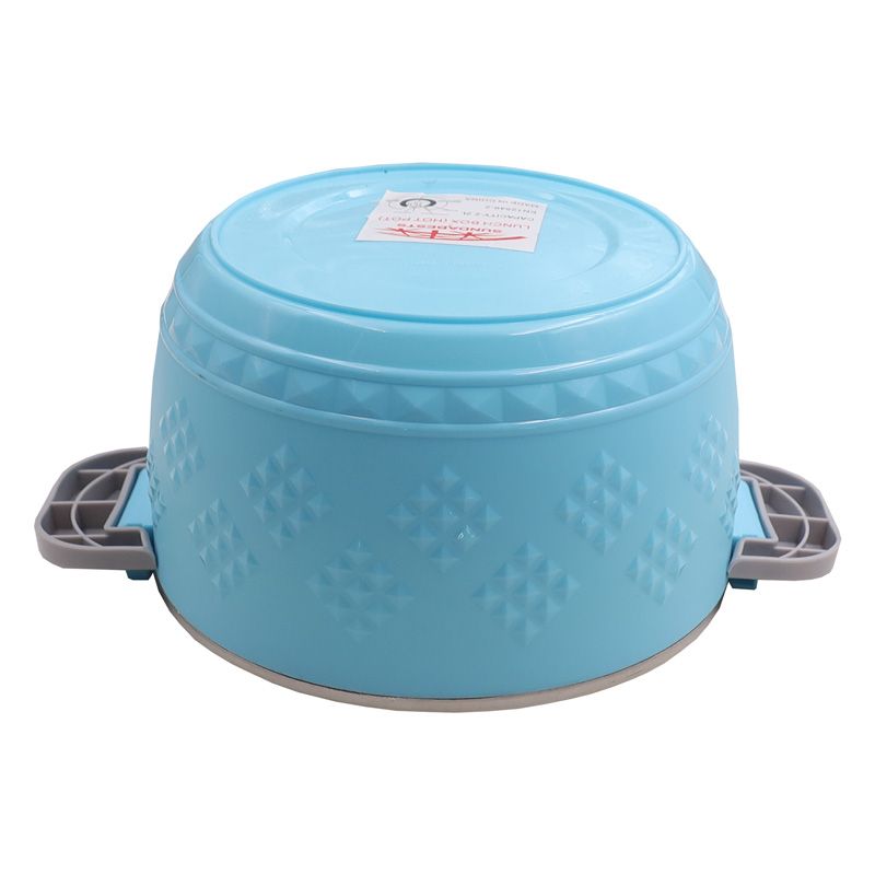 Sundabests Insulated Lunch Box 3PCS 2.2+4+6.5L Stainless Steel Travel Food Containers （130018885）