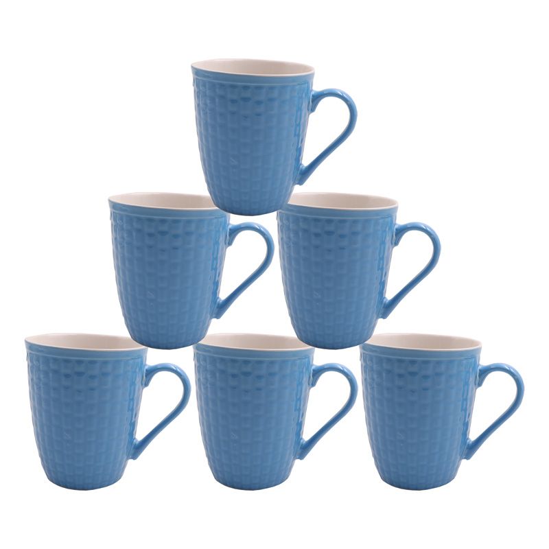 6 PCS Mugs Coffee Cups Tea Cups Milk Cups Ceramic Cups  High Quality (311007793)