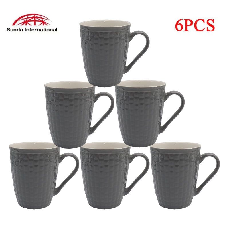 6 PCS Mugs Coffee Cups Tea Cups Milk Cups Ceramic Cups  High Quality