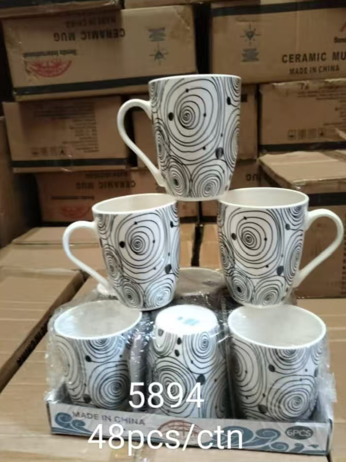 Sundabests 6pcs High Quality Tea Milk Coffee Ceramic Cups Mugs Kitchen Dining room appliances  Cup Mug  Tea Milk Coffee Ceramic Cups