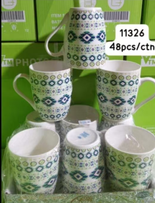 Sundabests 6pcs High Quality Tea Milk Coffee Ceramic Cups Mugs Kitchen Dining room appliances  Cup Mug  Tea Milk Coffee Ceramic Cups