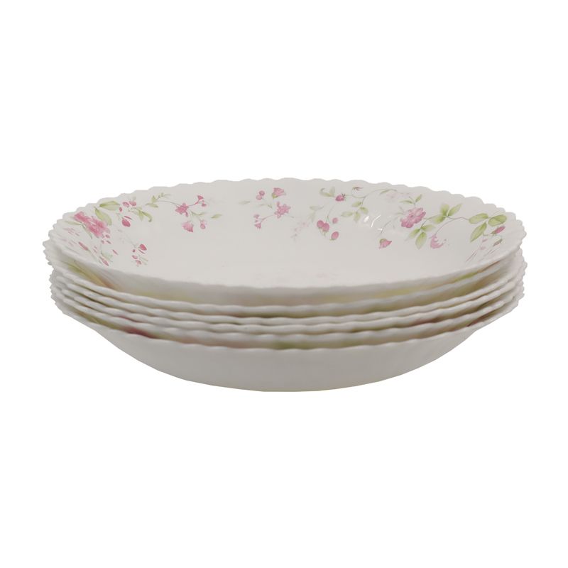 Sundabests High Quality 6 Piece 9.5 inch Classique Dinner Dish Plates(311004206)