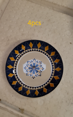 Sundabests Plates & Saucers Sets, Multiple Designs & Sizes Available, Kitchen Dinnerware Set, Dining Plates, Saucers, Home Tableware, Clearance Sale, Big Sale